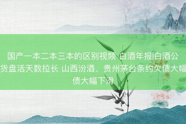 国产一本二本三本的区别视频 白酒年报|白酒公司存货盘活天数拉长 山西汾酒、贵州茅台条约欠债大幅下滑