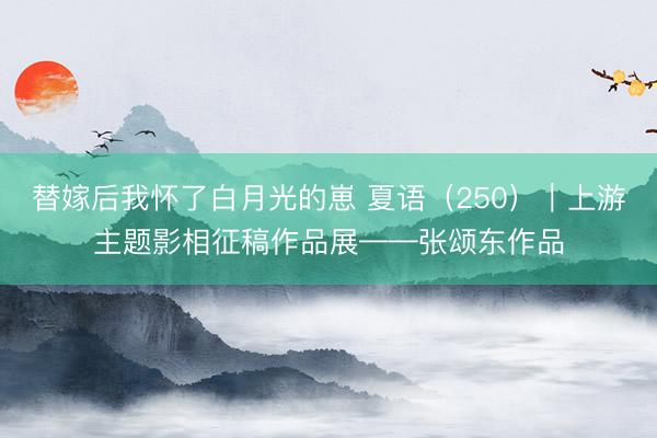 替嫁后我怀了白月光的崽 夏语(250)|上游主题影相征稿作品展——张颂东作品